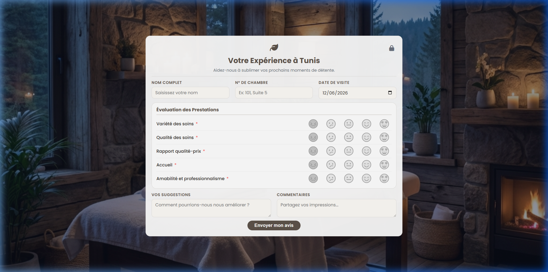 Formulaire Client